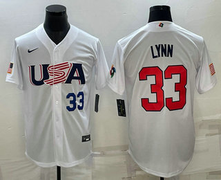 Mens USA Baseball #33 Lance Lynn Number 2023 White World Baseball Classic Stitched Jersey,We sell and wholesale Mens USA Baseball #33 Lance Lynn Number 2023 White World Baseball Classic Stitched Jersey on line form chian!
